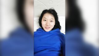 [国产]韩裔大学妹自拍流出，可爱脸蛋灵动大眼少女，认真给男友口交服务，大屌操美屄